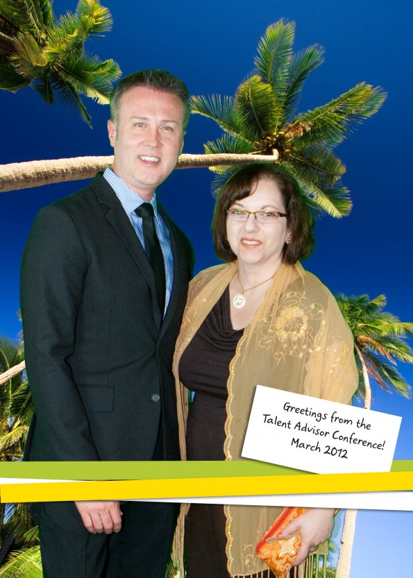 tropical palm tree paradise