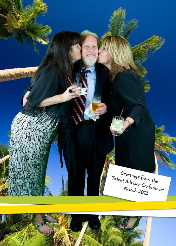 tropical palm tree paradise